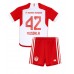 Bayern Munich Jamal Musiala #42 Dětské Oblečení Domácí Dres 2023-24 Krátkým Rukávem (+ trenýrky)